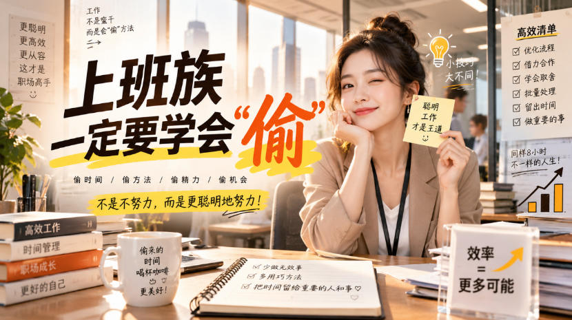 某社群精选付费文：上班族一定要学会“偷“-资源宝库