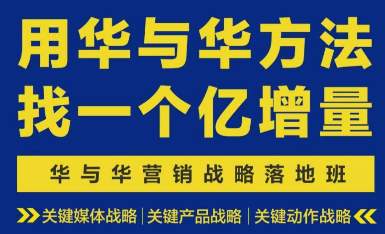 营销战略落地班2026年6月线下课，关键媒体战略|关键产品战略|关键动作战略-资源宝库