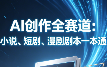 AI创作全赛道：小说、短剧、漫剧剧本一本通(更新9月)-资源宝库