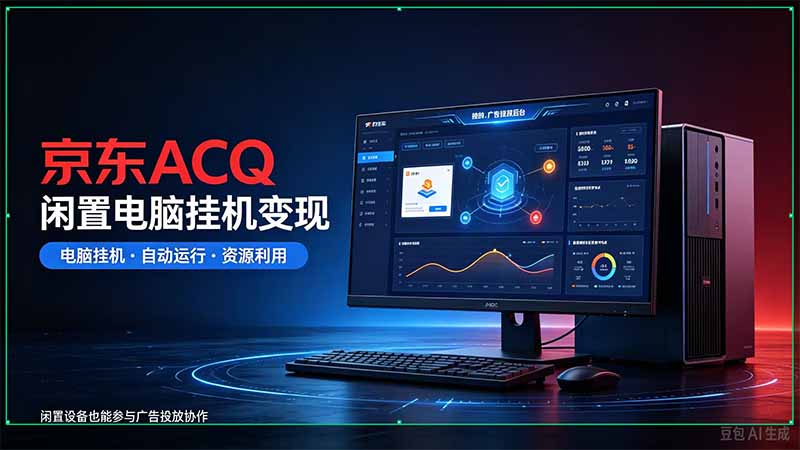 京东ACQ是什么？闲置电脑挂机采集项目拆解-资源宝库