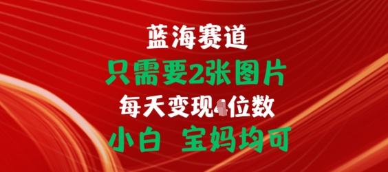 只需要2张图片，挂载链接出单赚佣金，小白宝妈均可【揭秘】-资源宝库