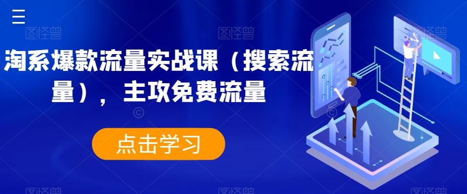 淘系爆款流量实战课（搜索流量），主攻免费流量-资源宝库