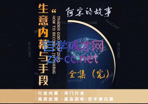 阿宋的故事·生意内幕与手段-资源宝库