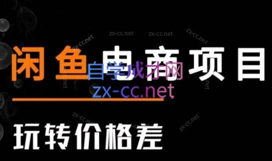 亿创繁星·闲鱼电商项目(玩转价格差)-资源宝库