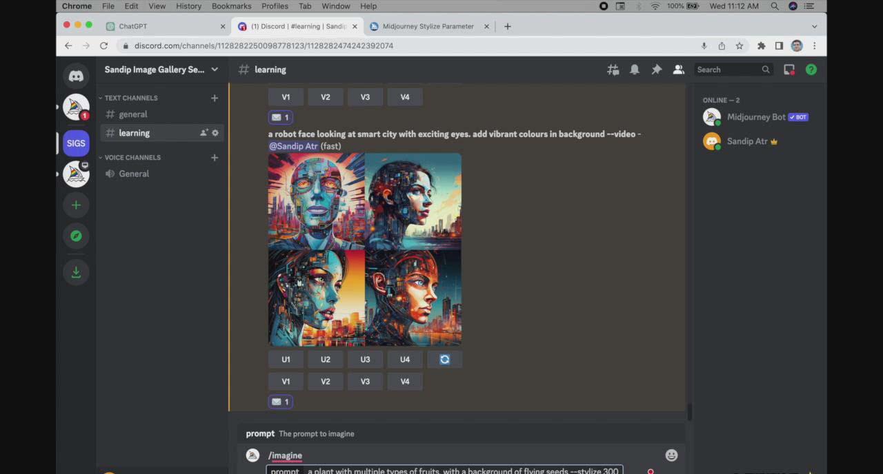 图片[2]-ChatGPT4 和 MidJourney AI 绘画聊天革命性指南教程-33节视频课-中英字幕-资源宝库