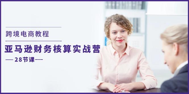 跨境电商教程：亚马逊-财务核算实战营(28节课-资源宝库