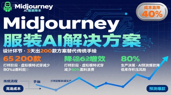 AI在服装领域的运用,使用midjourney做服装辅助企业降低成本-资源宝库