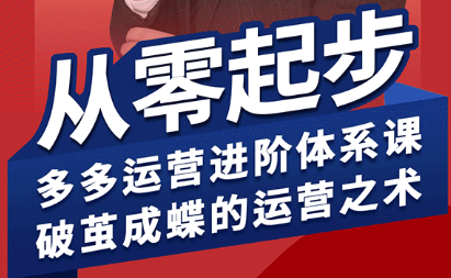 海神·拼多多运营进阶系统课(更新8月)-资源宝库