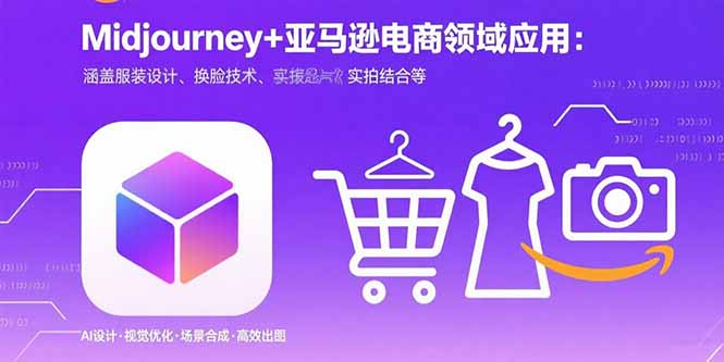 Midjourney+电商领域商业应用:涵盖服装设计、换脸技术、实拍结合等-资源宝库