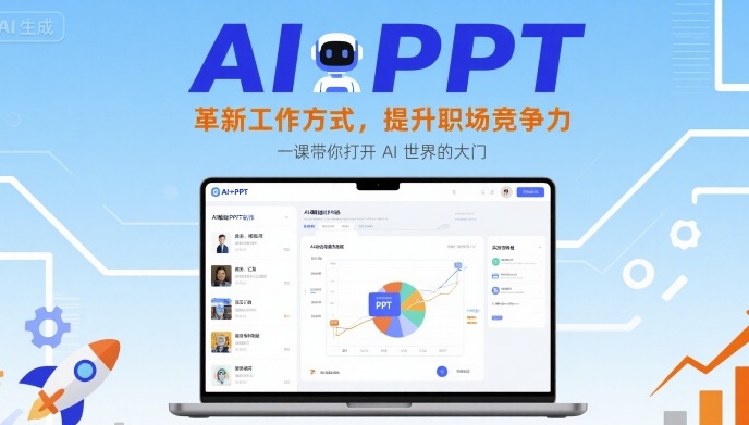 AI+PPT:革新工作方式,提升职场竞争力,一课带你打开 AI 世界的大门-资源宝库