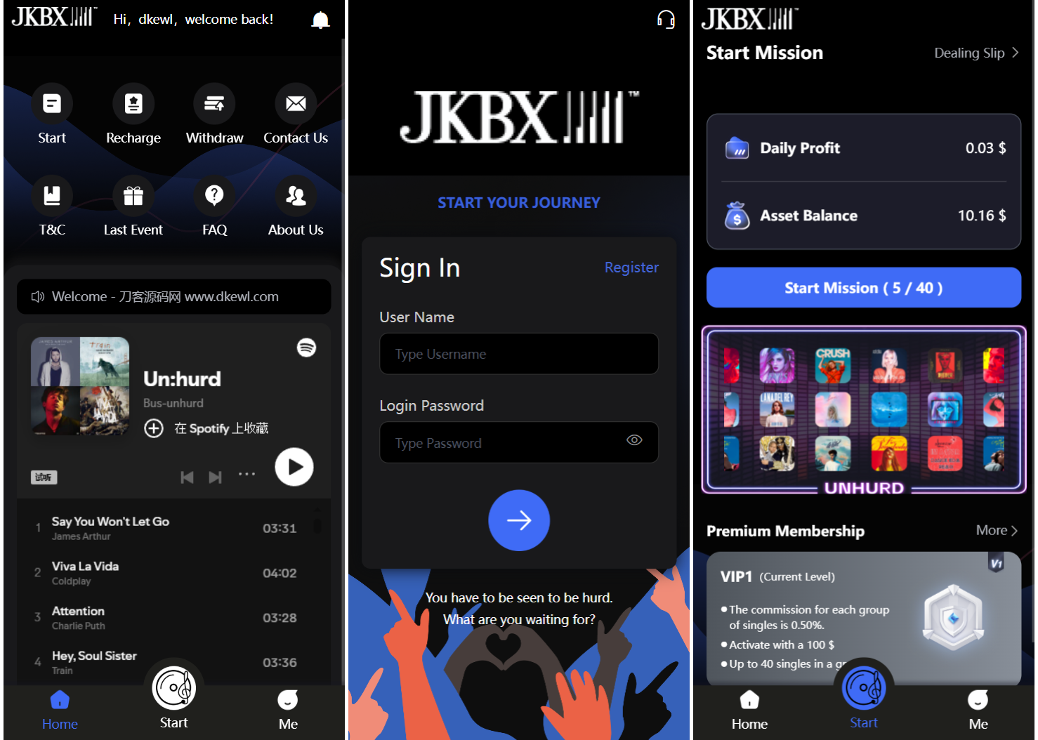 JKBX海外音乐抢单系统源码 Thinkphp框架 附教程-资源宝库