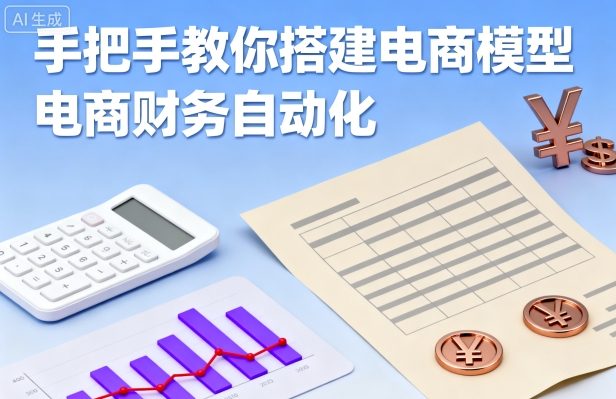 手把手教你搭建电商模型-电商财务自动化-资源宝库