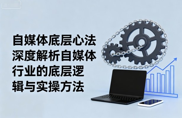 自媒体底层心法，深度解析自媒体行业的底层逻辑与实操方法-资源宝库