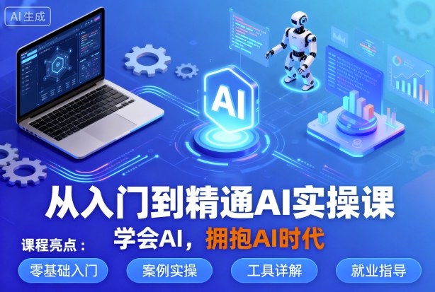 从入门到精通AI实操课，学会AI，拥抱AI时代-资源宝库