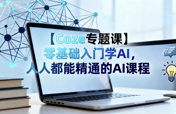 【Coze专题课】零基础入门学AI，人人都能精通的AI课程-资源宝库