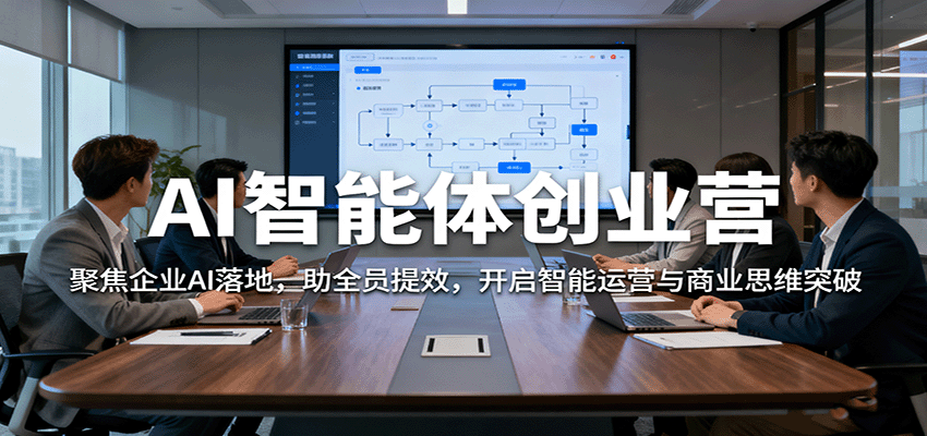 AI智能体创业营：聚焦企业AI落地，助全员提效，开启智能运营与商业思维突破-资源宝库