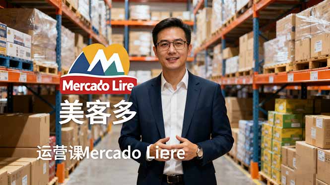 2025美客多Mercado Libre运营课：账号注册/产品上传/促销活动/自发货模式-资源宝库