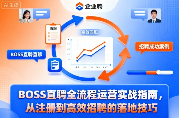 BOSS直聘全流程运营实战指南，从注册到高效招聘的落地技巧-资源宝库