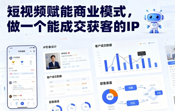 短视频赋能商业模式，做一个能成交获客的IP(更新)-资源宝库