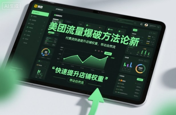 美团流量爆破方法论,付费流快速提升店铺权重,带动自然流-资源宝库
