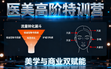 0-1000万医美高阶特训营课程-资源宝库