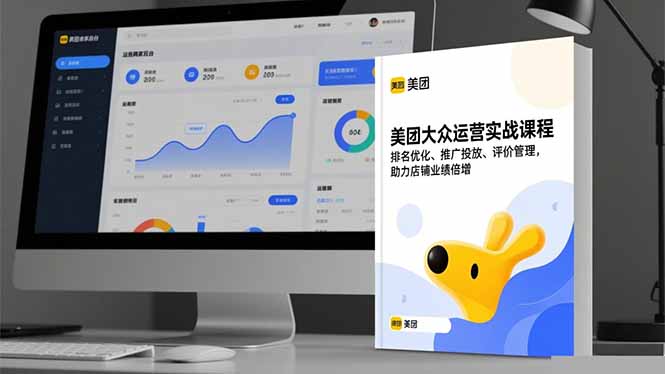 美团大众运营实战课程,排名优化、推广投放、评价管理,助力店铺业绩倍增-资源宝库