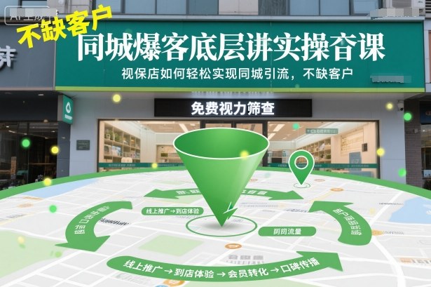 同城爆客底层实操课，视保店如何轻松实现同城引流，不缺客户！-资源宝库