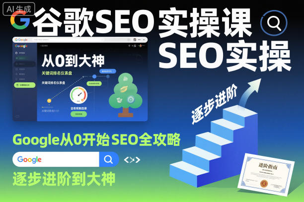 谷歌SEO实操课,Google从0开始SEO全攻略,逐步进阶到大神-资源宝库