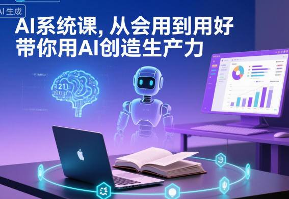 AI系统课,从会用到用好,带你用AI创造生产力-资源宝库