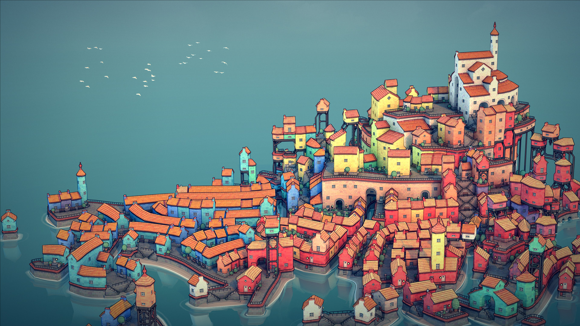 《城镇设计师 Townscaper》Switch中文版NSP下载 – 含1.0.1补丁-资源宝库
