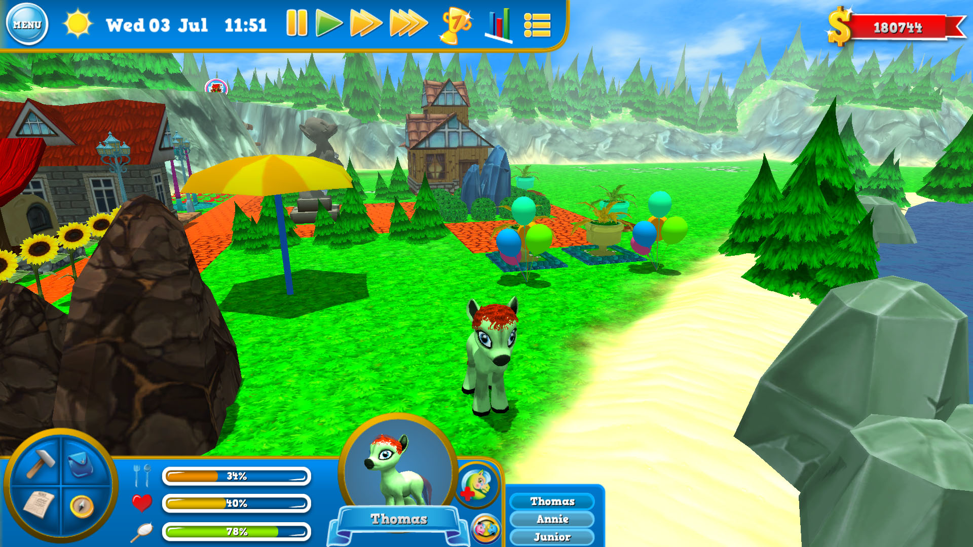 《小马世界3 Pony World 3》Switch英文版NSP下载-资源宝库