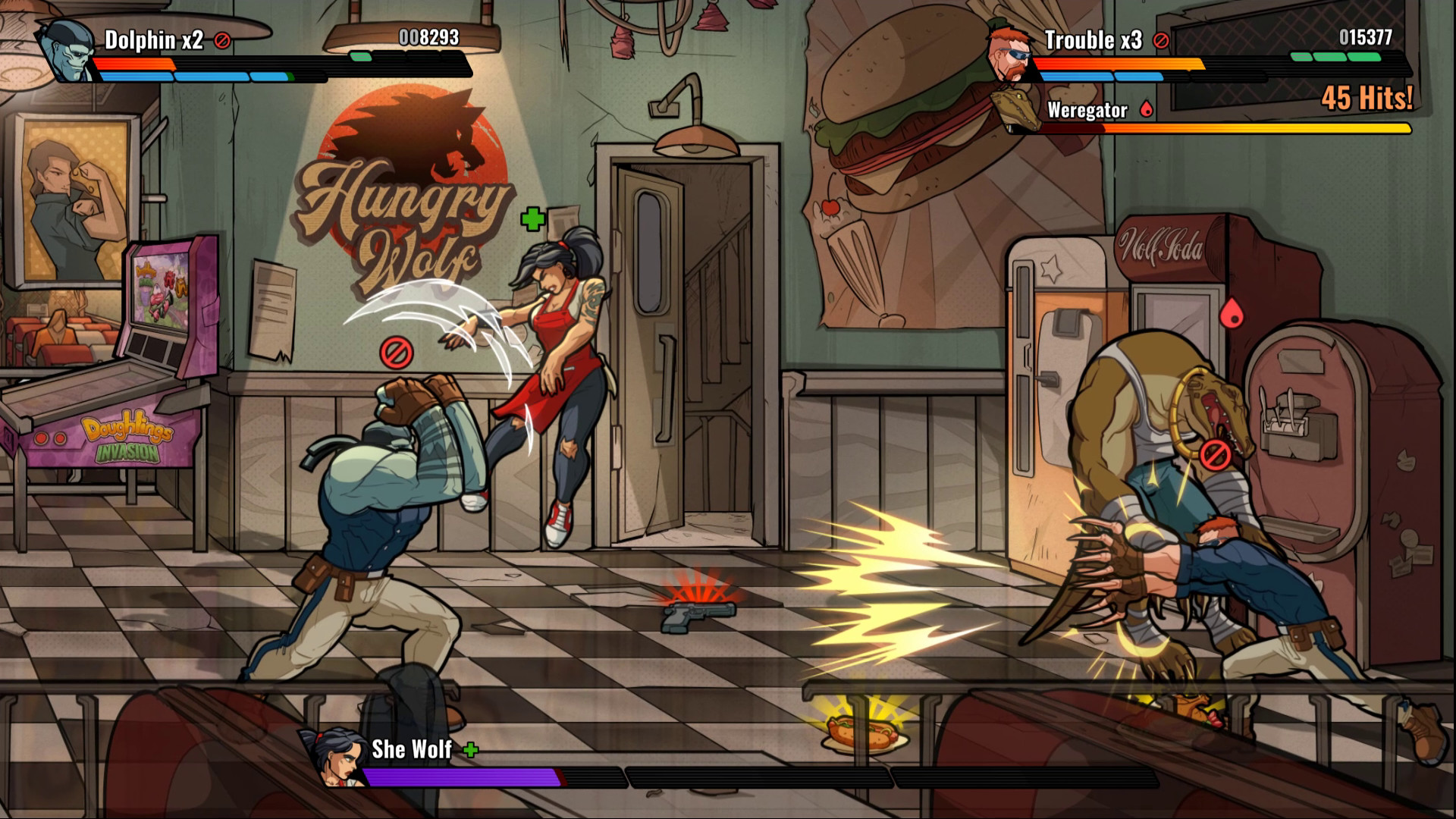 《混乱斗士 Mayhem Brawler》Switch中文版NSZ下载 – 含2.2.39补丁-资源宝库
