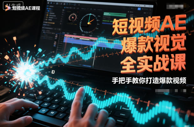 短视频AE爆款视觉全实战课，手把手教你打造爆款视频-资源宝库