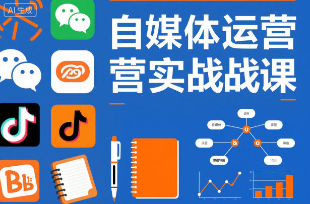 自媒体运营实战课,掌握一套系统的自媒体运营底层方法论,成为优秀的内容创作者-资源宝库