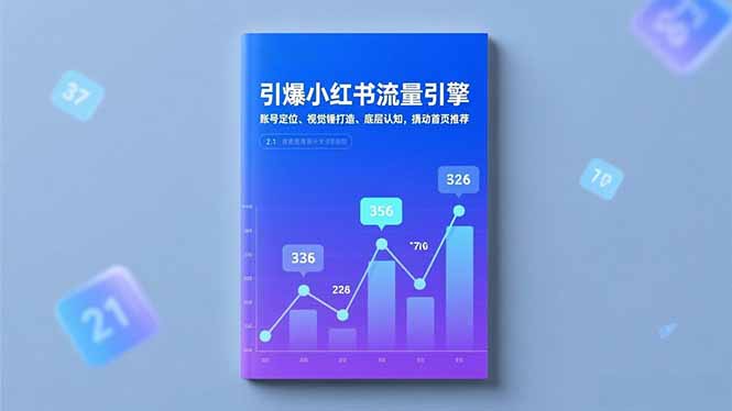 引爆小红书流量引擎，账号定位、视觉锤打造、底层认知，撬动首页推荐-资源宝库