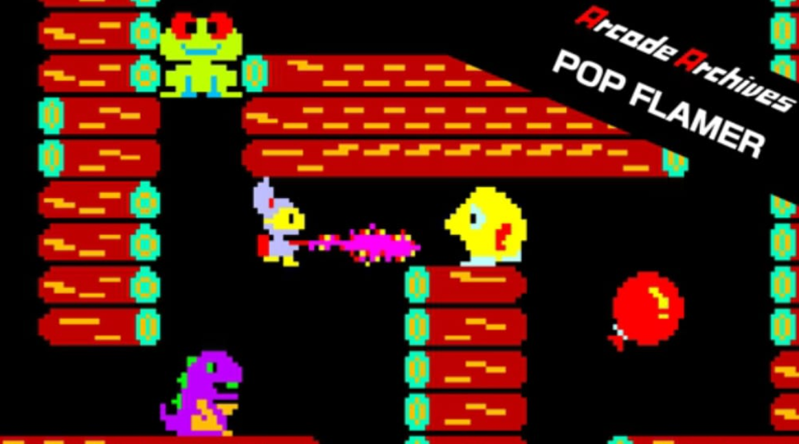 《街机:POP火焰 Arcade Archives POP FLAMER》Switch英文版NSP下载-资源宝库