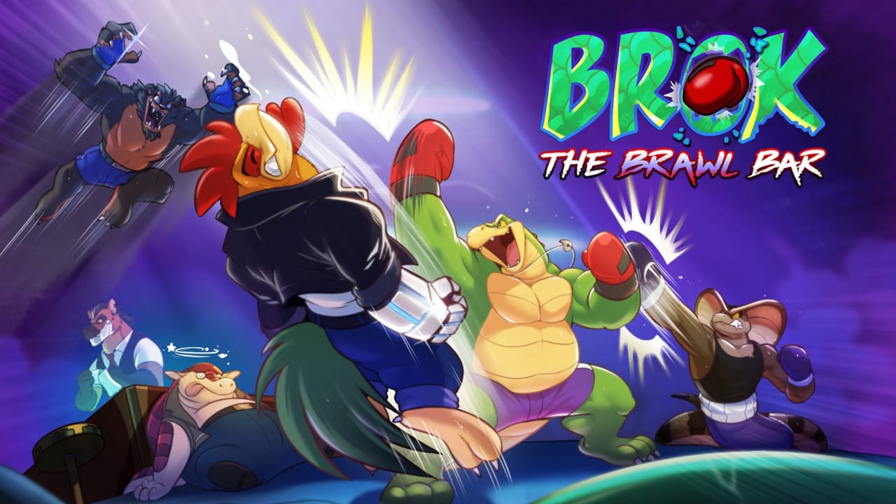 鳄鱼侦探布罗格：乱斗酒吧丨BROK: The Brawl Bar-资源宝库