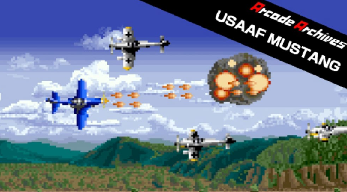《街机:野马战机 Arcade Archives USAAF MUSTANG》Switch英文版NSP下载-资源宝库