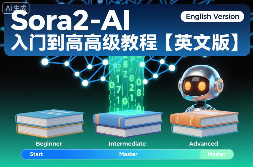 Sora2-AI入门到高级教程【英文版】-资源宝库