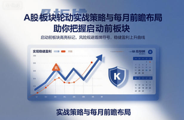 A股板块轮动实战策略与每月前瞻布局,助你把握启动前板块,规避风险,实现稳健盈利-资源宝库