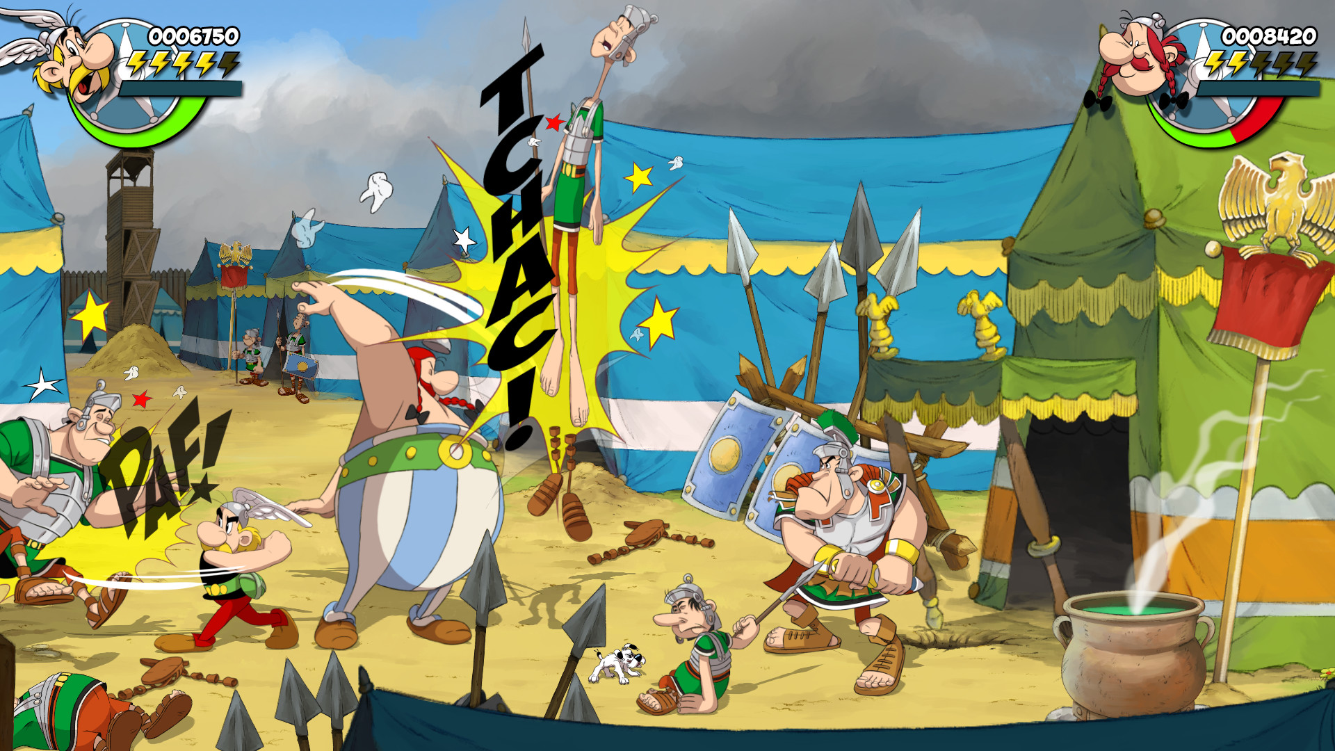 《幻想新国度:全扇飞 Asterix and Obelix Slap Them All》Switch NSZ下载-资源宝库