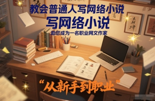 教会普通人写网络小说，助您成为一名职业网文作家-资源宝库
