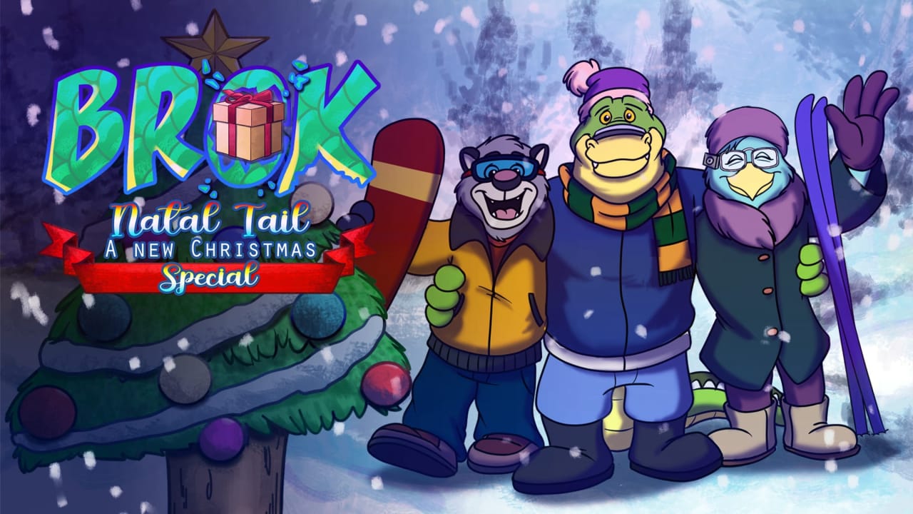 鳄鱼侦探布罗格：尾诞节，新的圣诞 – 特别版丨BROK: Natal Tail, A New Christmas Special-资源宝库