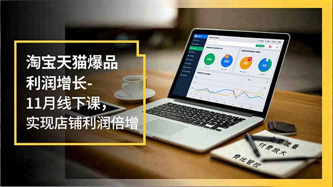 淘宝天猫爆品利润增长-11月线下课,免费流量、付费放大、费比管控,实现店铺利润倍增-资源宝库