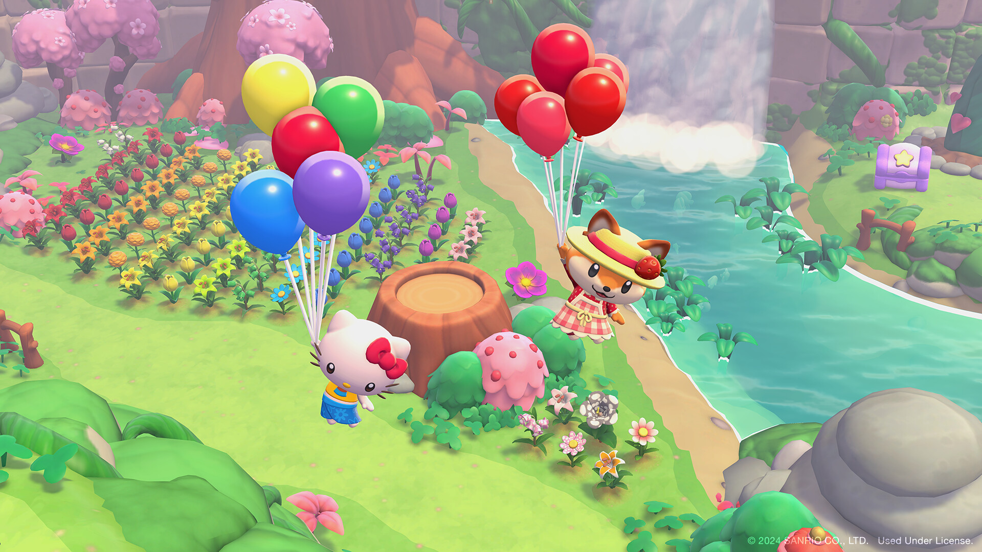 《凯蒂猫岛屿冒险 Hello Kitty Island》Switch美版中文NSZ下载 – 含2.11.1补丁+2DLC-资源宝库