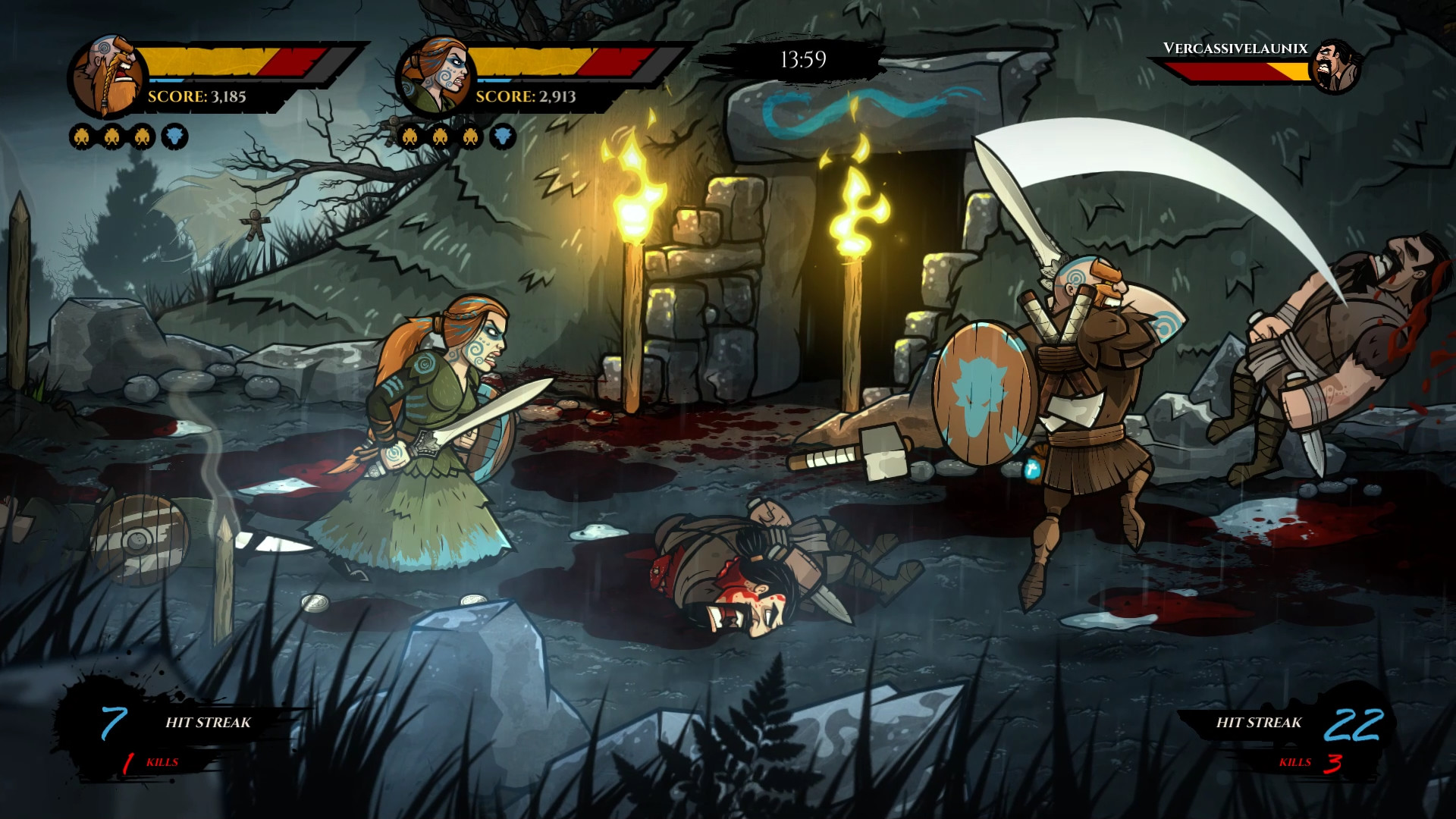 《狼刃 Wulverblade》Switch中文版NSP下载 – 含1.3.0补丁-资源宝库