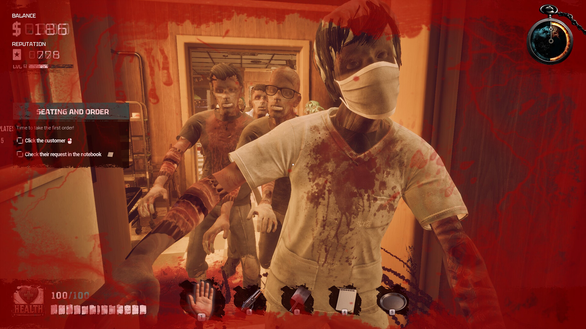 《僵尸餐馆模拟器/Zombie Diner Simulator》PC中文版下载-含Build.21164432-资源宝库