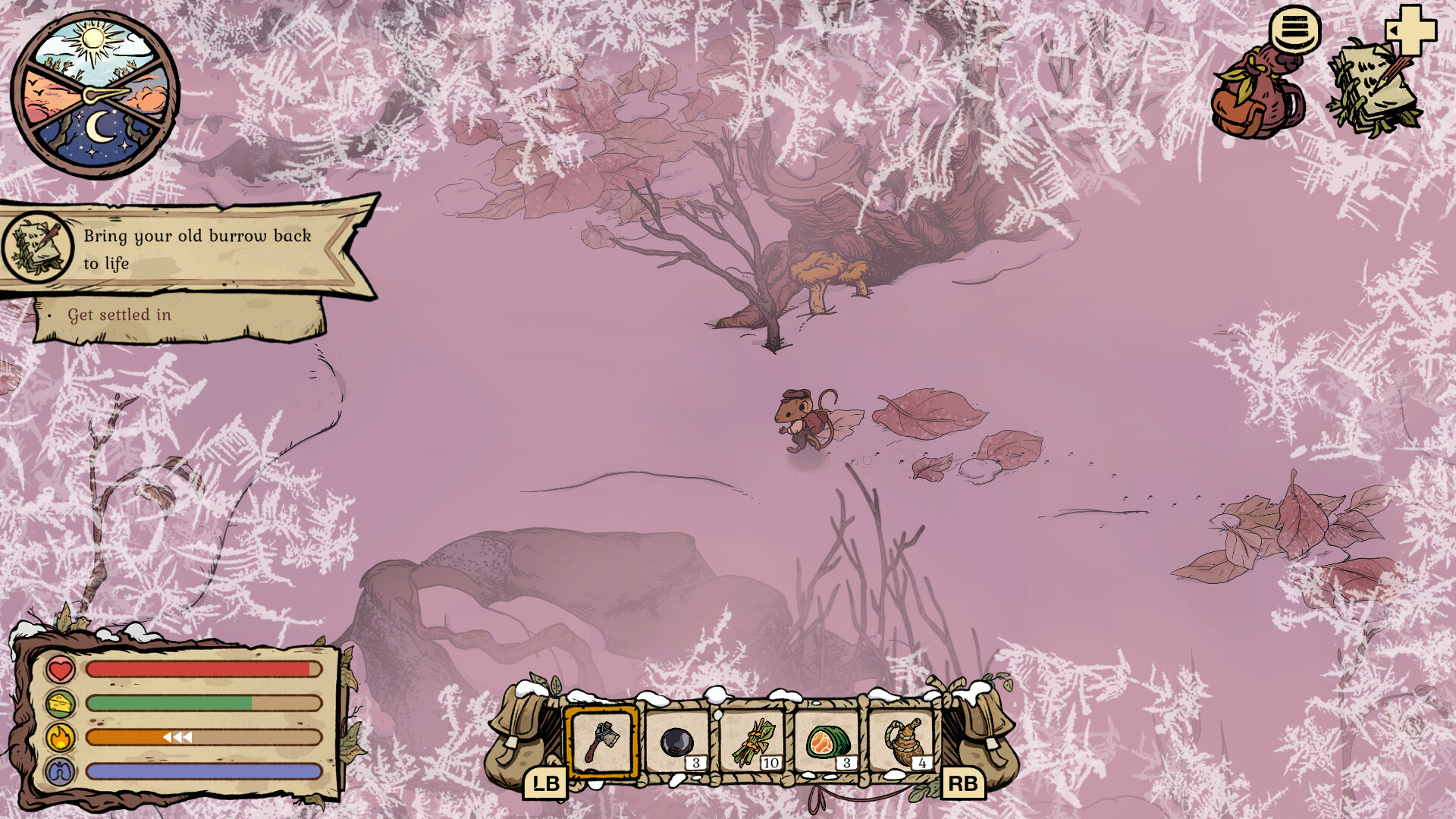 《林间暖巢 Winter Burrow》Switch美版中文NSZ下载 – 含1.0.3补丁-资源宝库
