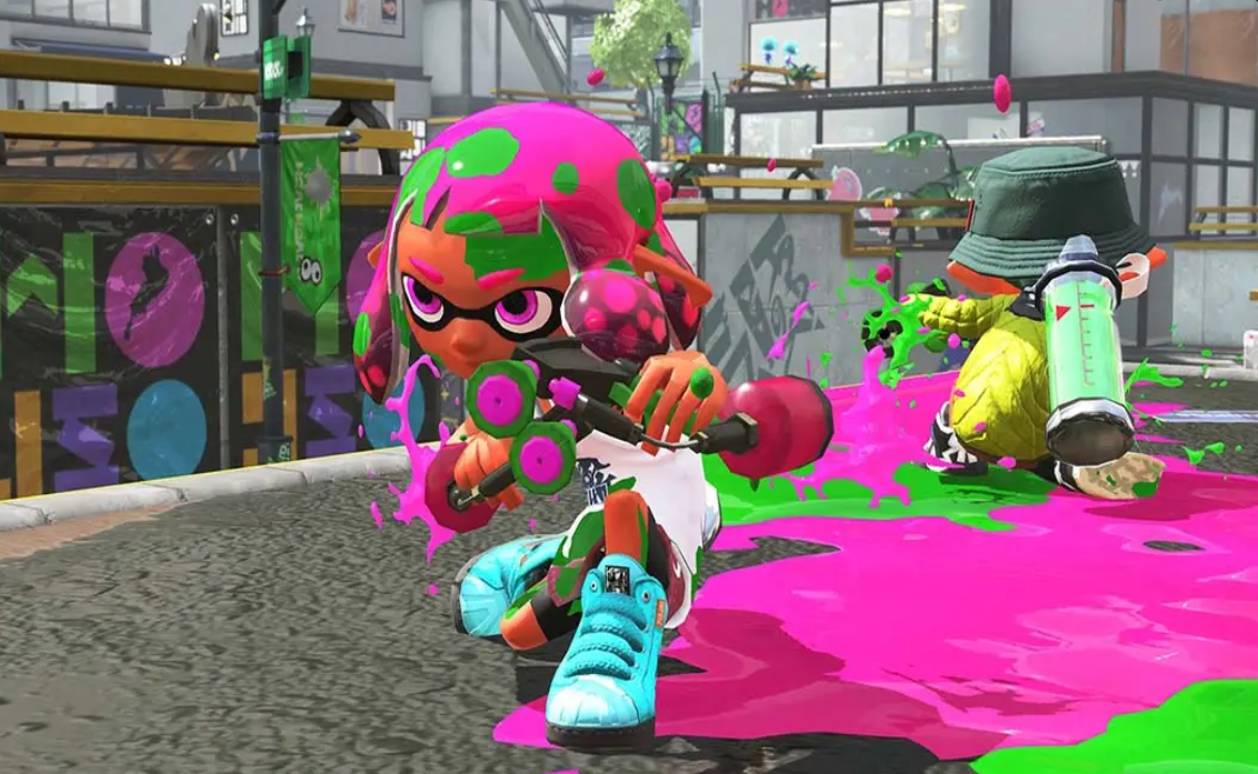 《喷射战士2 Splatoon 2》Switch英版英文NSP下载 – 含5.5.4补丁-资源宝库