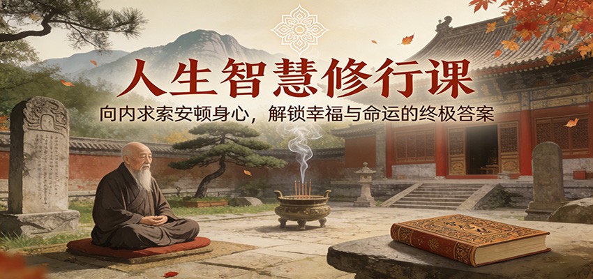 人生智慧修行课:向内求索安顿身心,解锁幸福与命运的终极答案-资源宝库